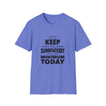Keep The Dumbfuckery To A Minimum Unisex Softstyle T-Shirt