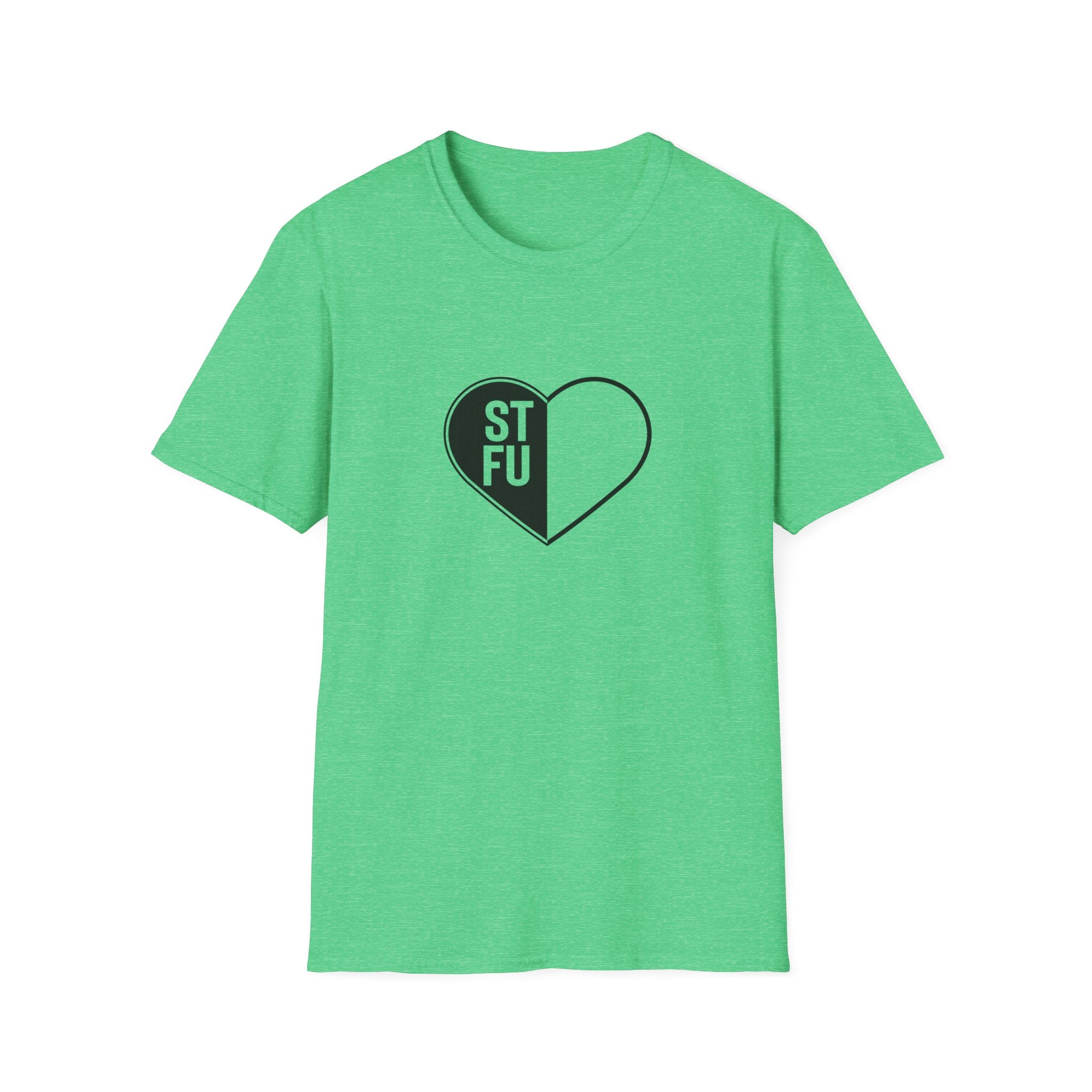 STFU Heart Unisex Softstyle T-Shirt