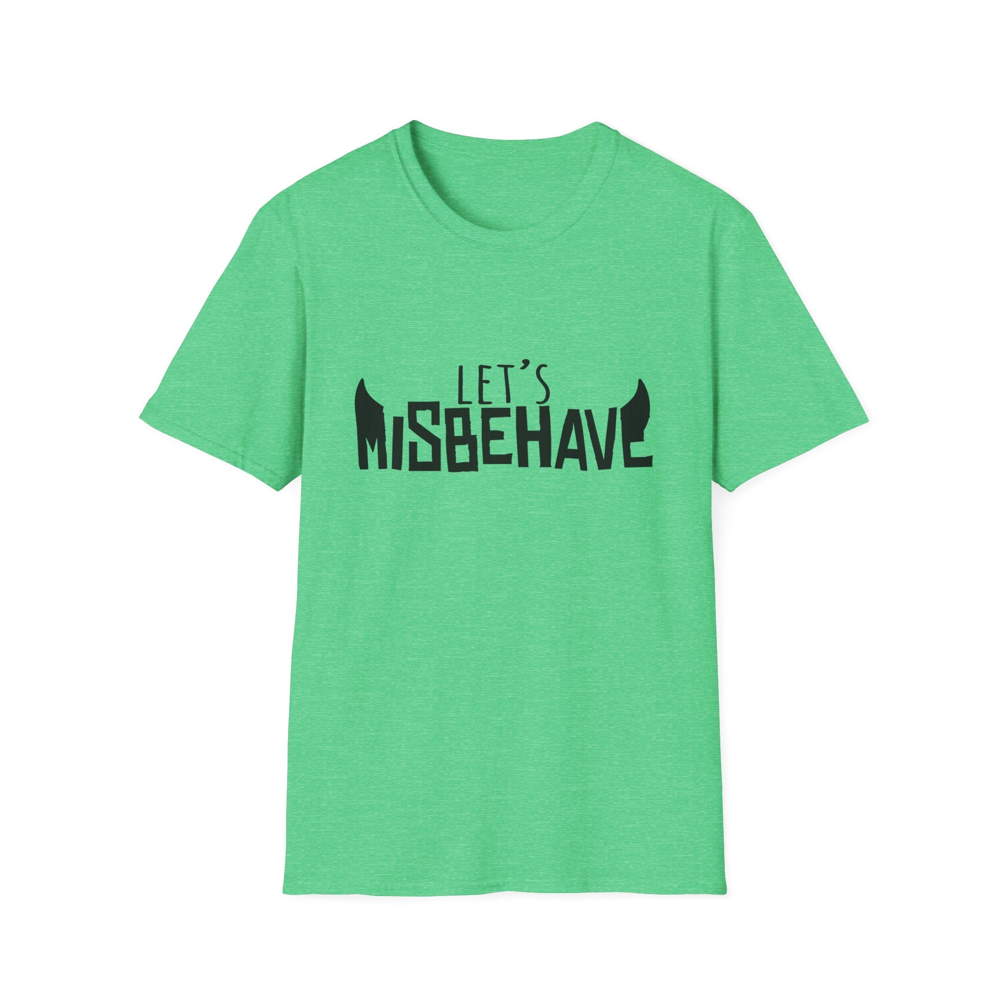 Let's Misbehave Unisex Softstyle T-Shirt