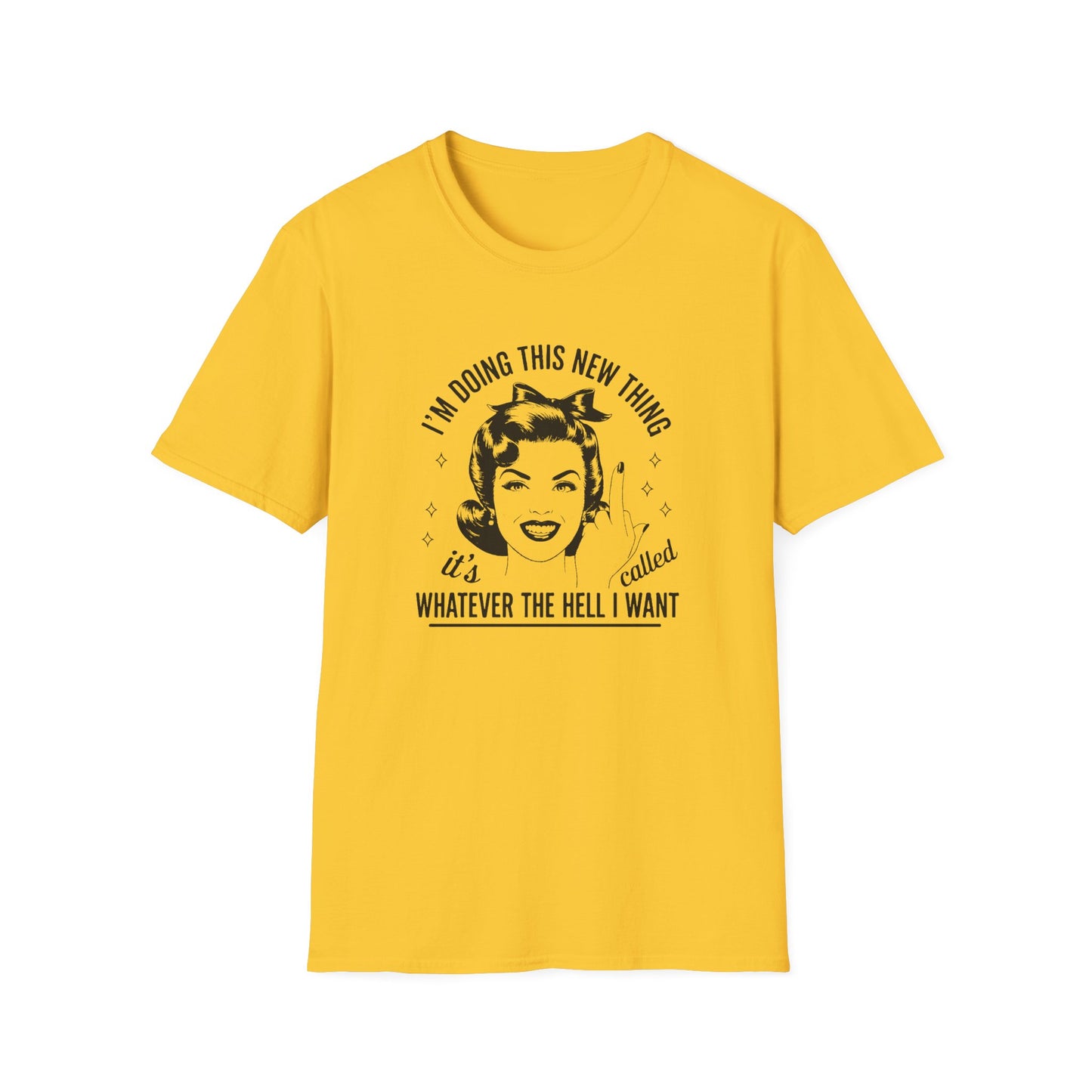I'm Doing This New Thing Unisex Softstyle T-Shirt